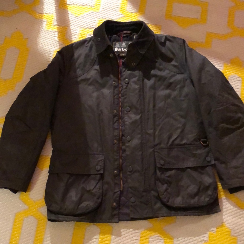 Barbour Classic Tartan Jacket (wax jacket) Sage color